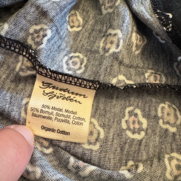 Gudrun Sjödén Cap Sleeve Tee – Size XS - Picture 6 of 6